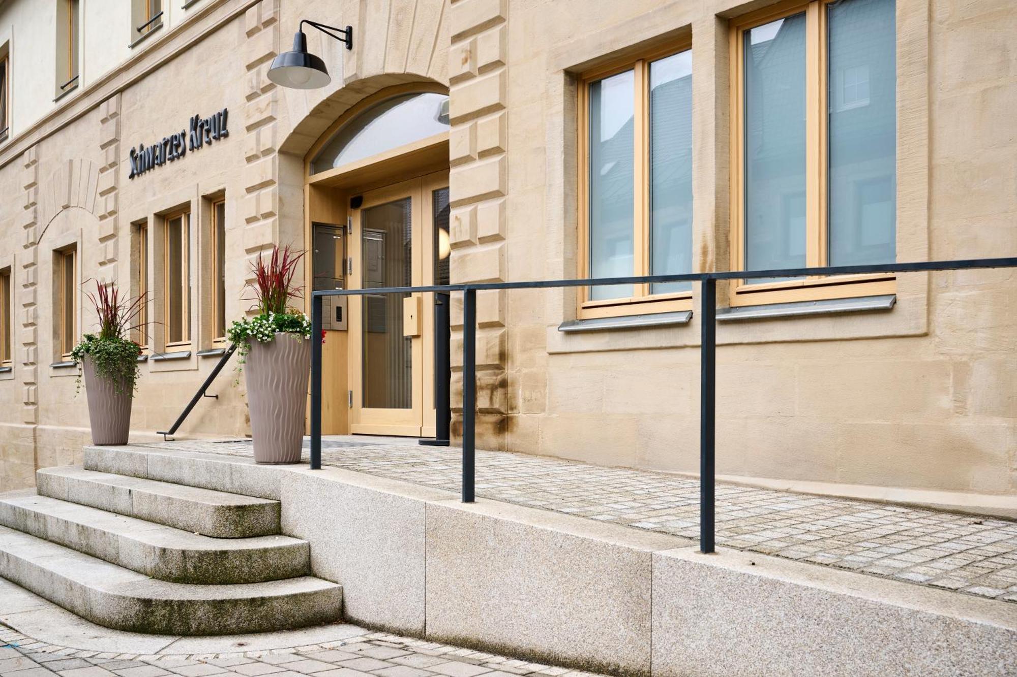 Schwarzes Kreuz Gasthaus Pension Teuschnitz Luaran gambar